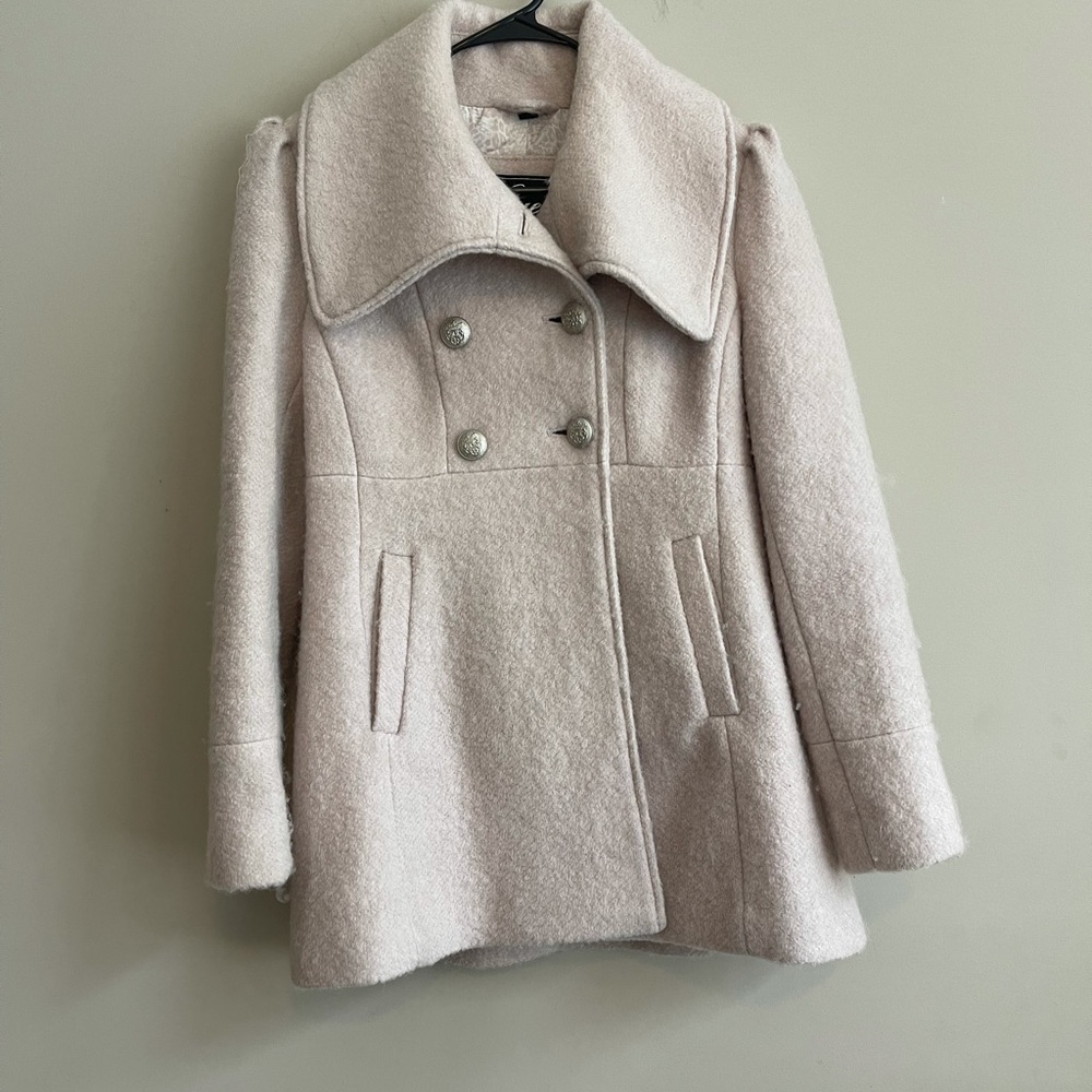 Guess Wool Blend Button Coat. - image 1